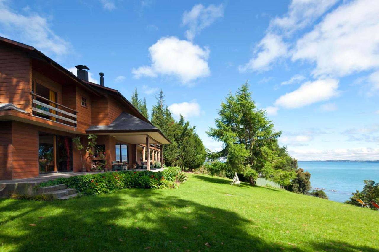 Las Juntas Ecolodge Puyehue Eksteriør billede