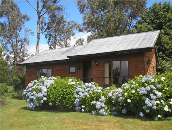 Las Juntas Ecolodge Puyehue Eksteriør billede